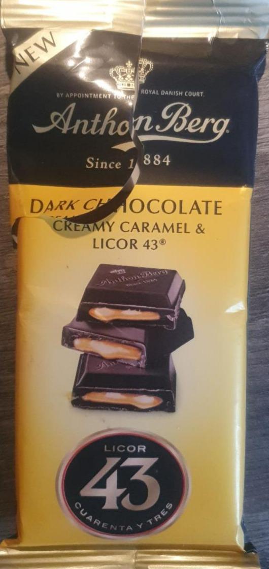 Fotografie - Dark Chocolate Creamy Caramel Licor 43 Anthon Berg