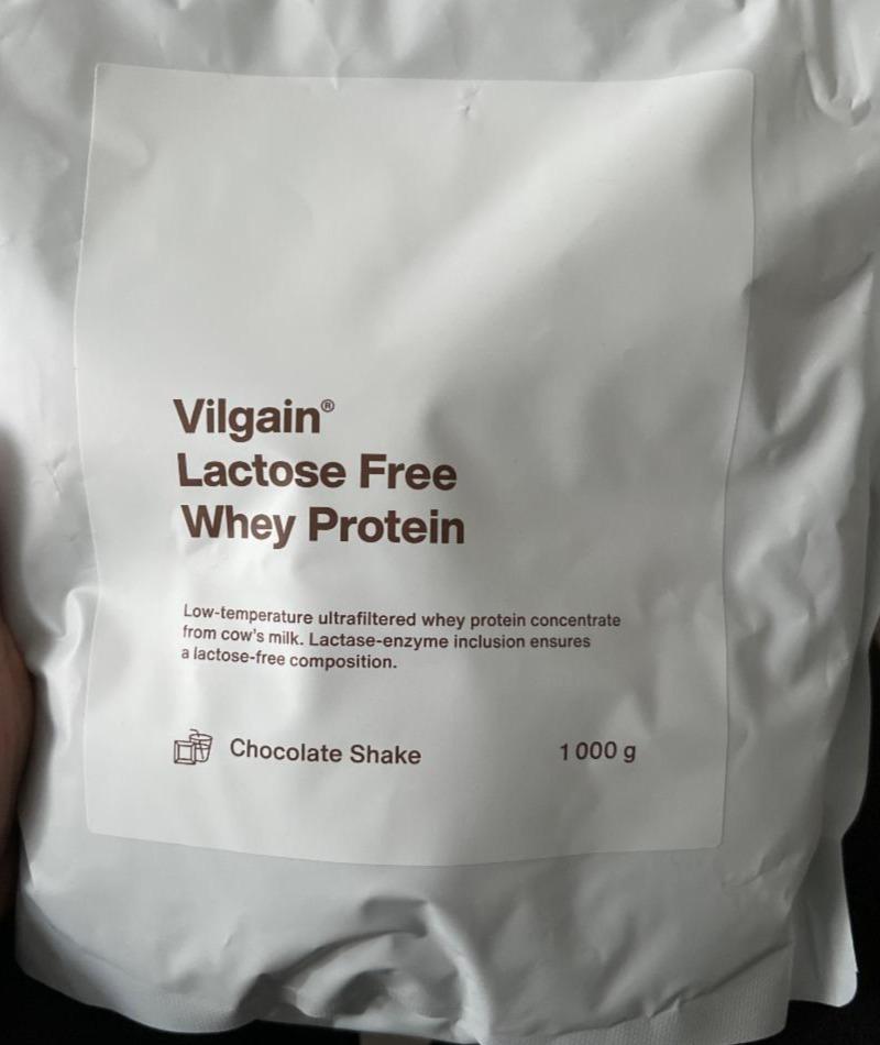 Fotografie - Lactose Free Whey Protein Chocolate Shake Vilgain