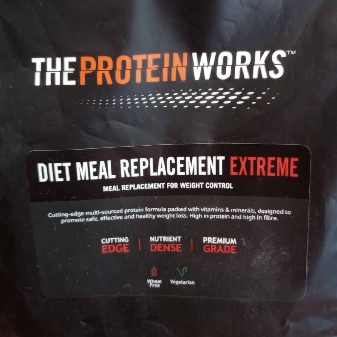 Fotografie - Diet Meal Replacement Extreme Chocolate Silk The Protein Works