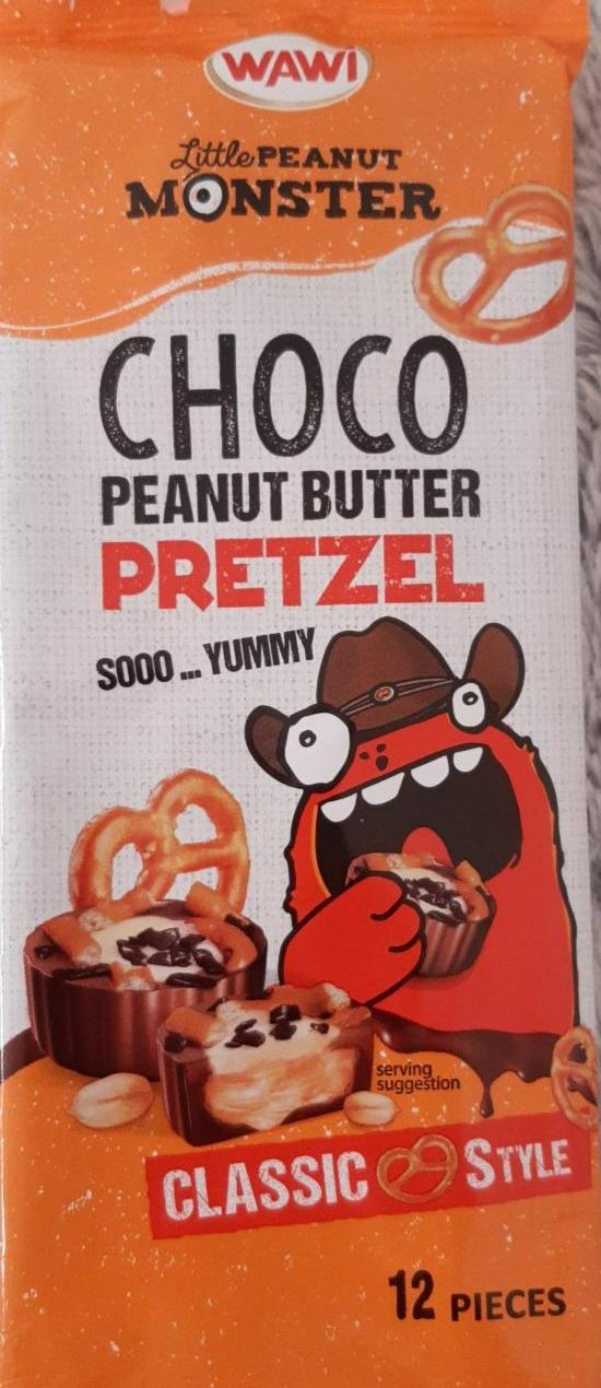 Fotografie - Choco peanut butter pretzel Little peanut monster Wawi