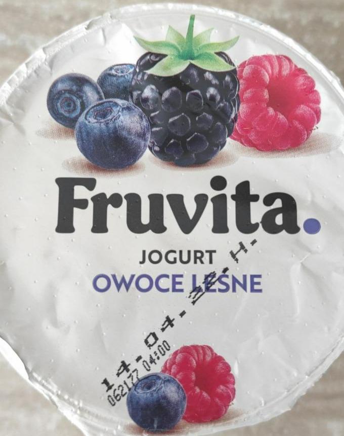 Fotografie - Fruvita jogurt - lesní ovoce 