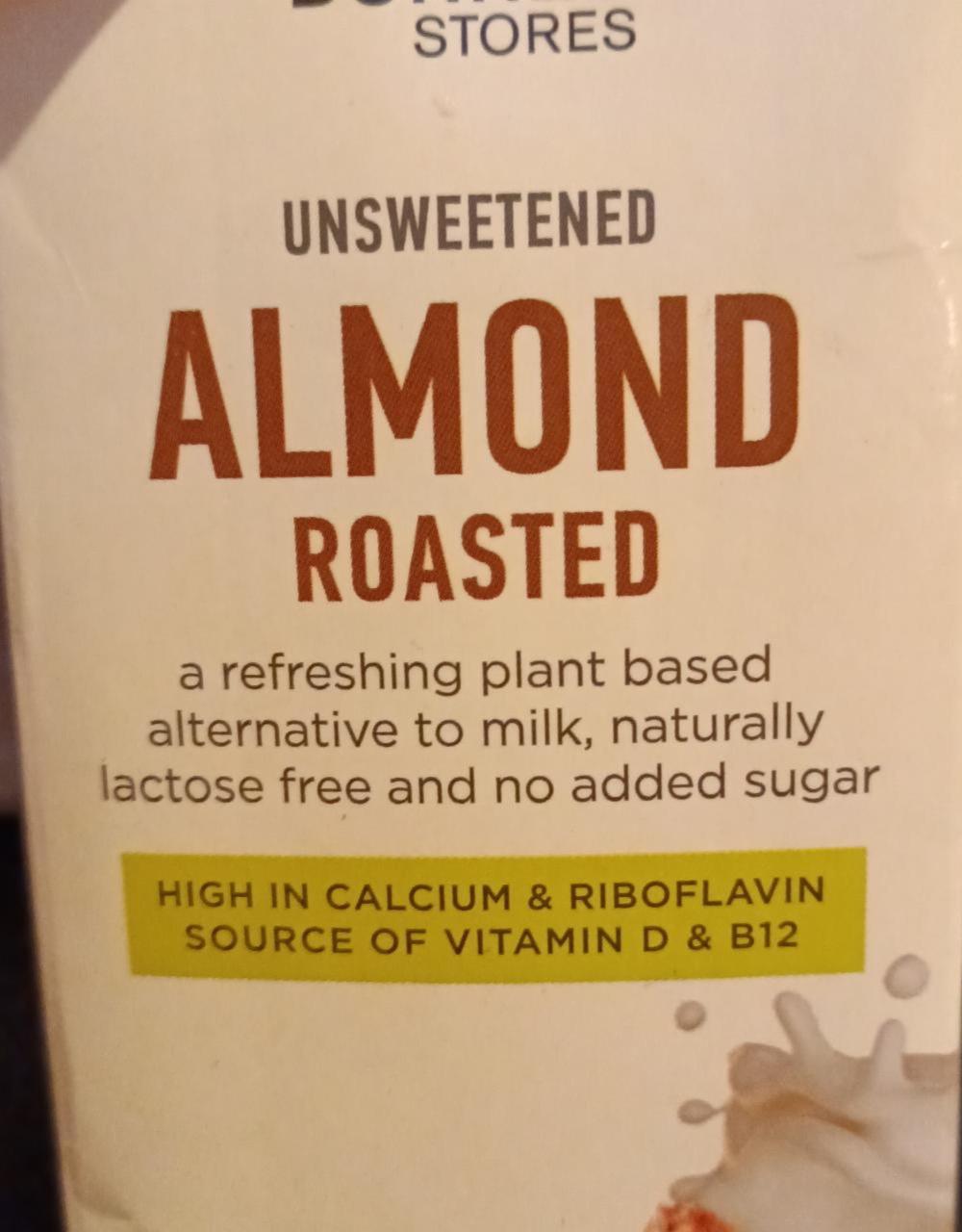 Fotografie - Almond roasted milk unsweetened Dunnes Stores