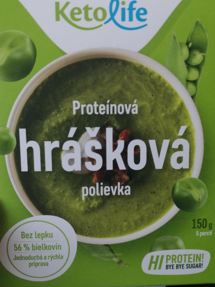Fotografie - Proteinová polévka hrášková Ketolife