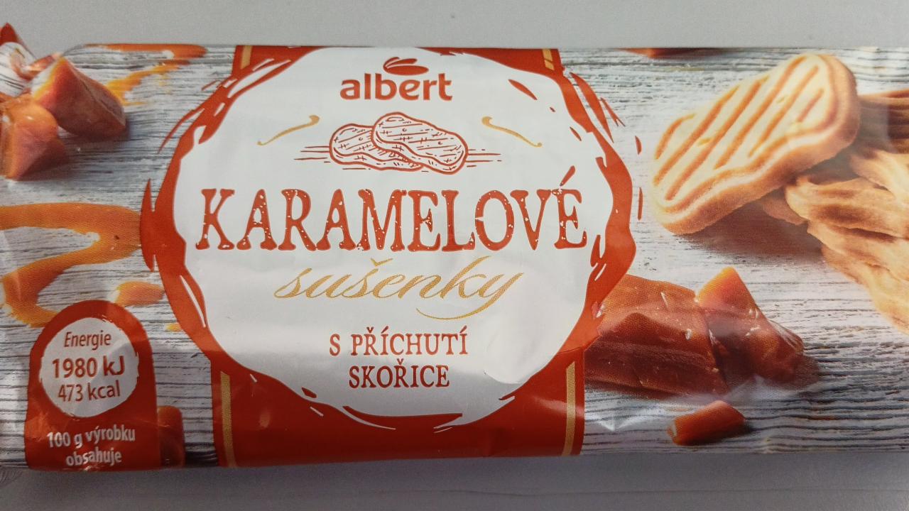 Fotografie - Karamelové sušenky s příchutí skořice Albert