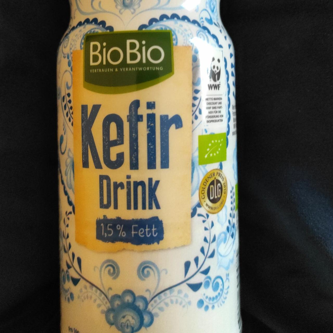 Fotografie - Kefir drink 1,5% Fett BioBio