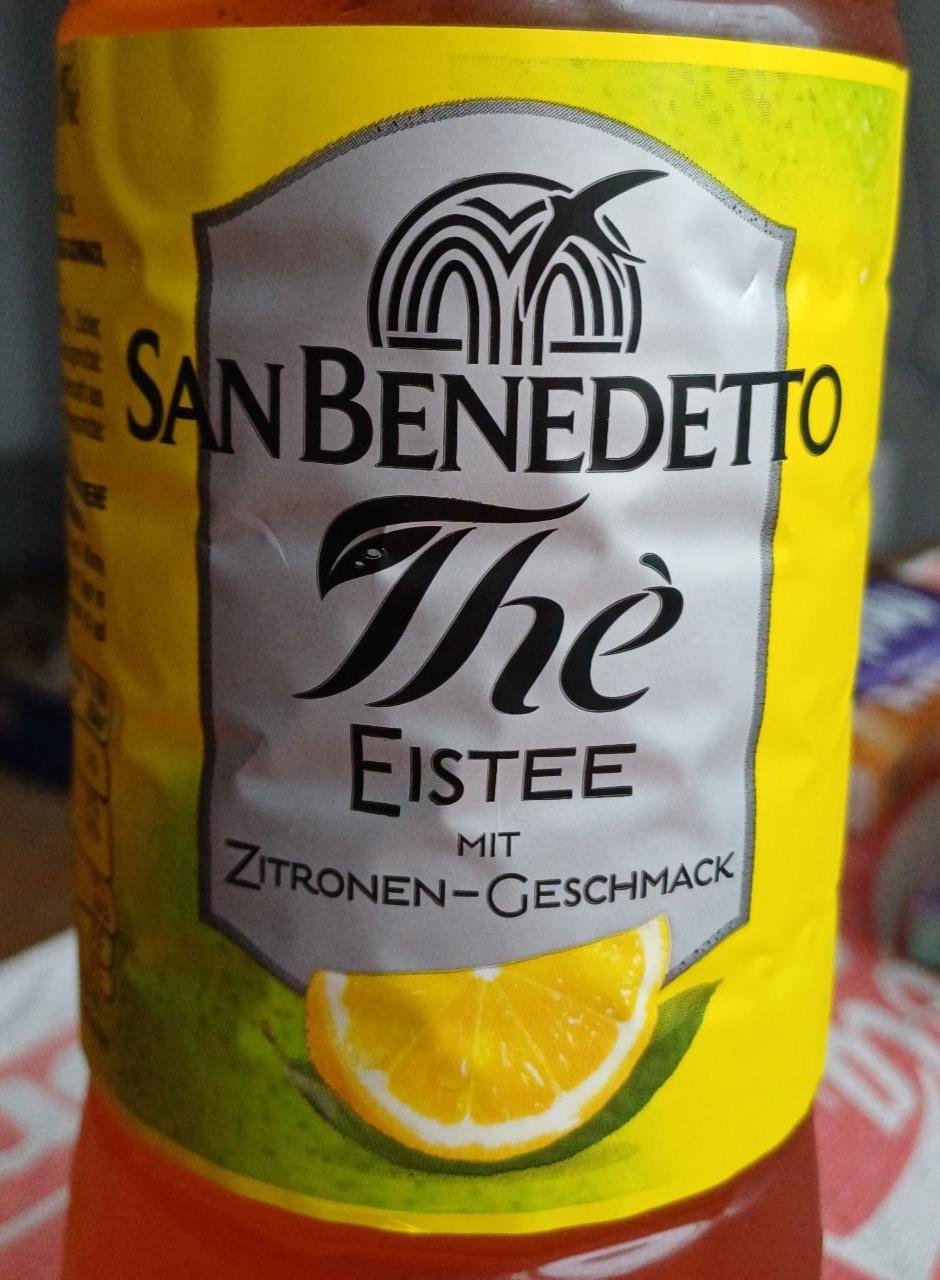 Fotografie - Thè Eistee mit Zitronen-Geschmack San Benedetto