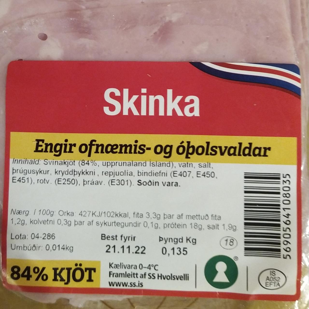 Fotografie - Engir ofnæmis- og óþolsvaldar Skinka