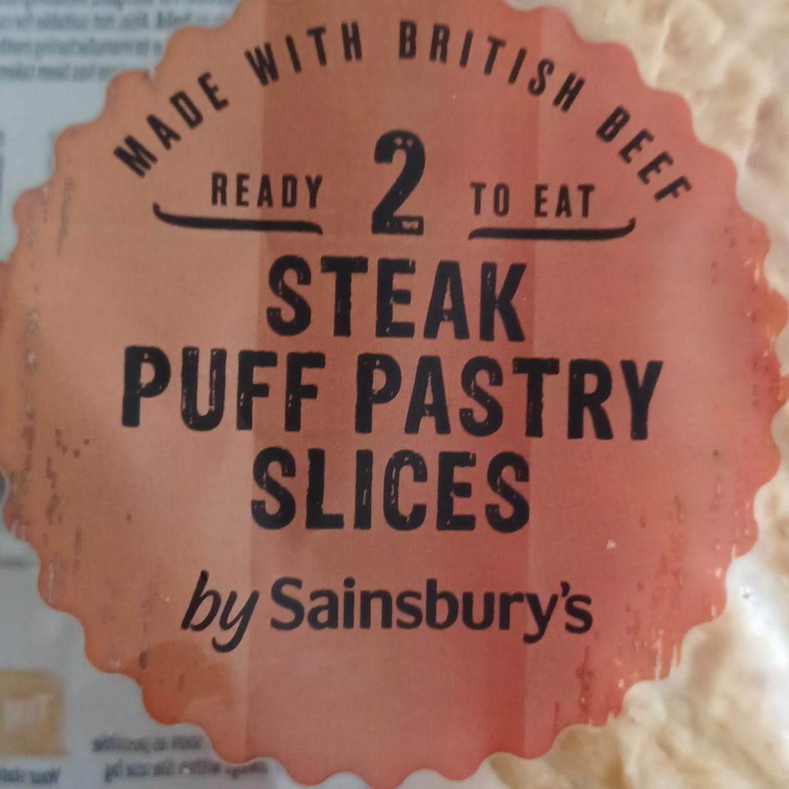 Fotografie - Steak puff pastry slices by Sainsbury's