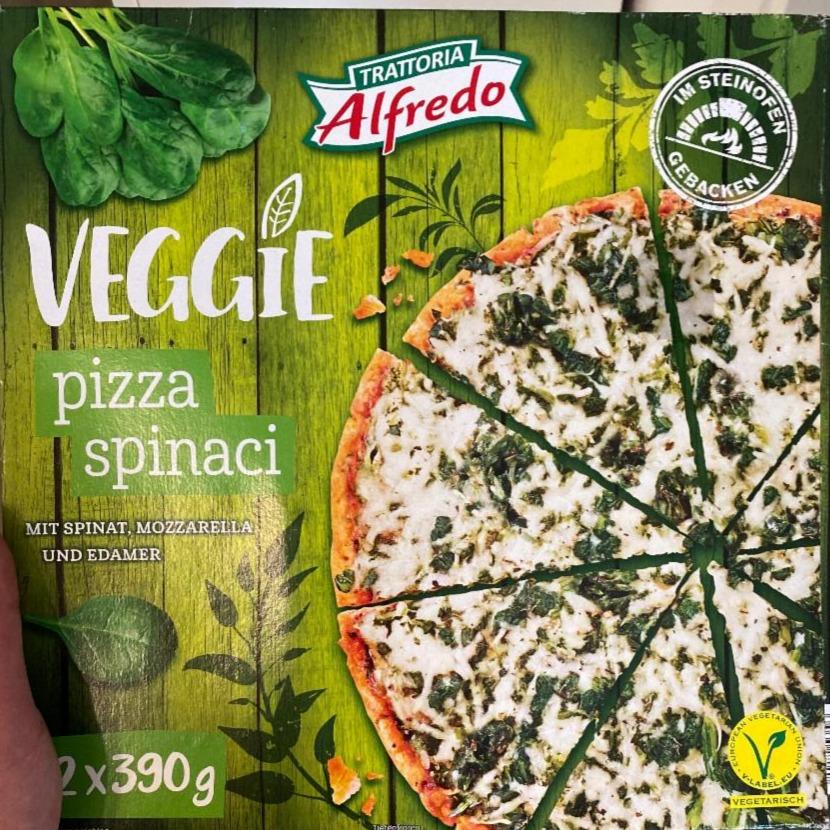 Fotografie - Veggie Pizza Spinaci Trattoria Alfredo