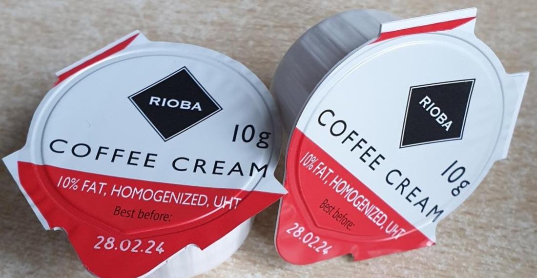 Fotografie - Coffee cream smetana do kávy 10% Rioba