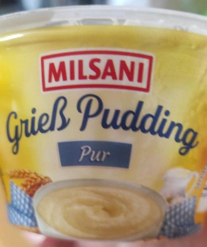 Fotografie - Grieß Pudding Pur Milsani
