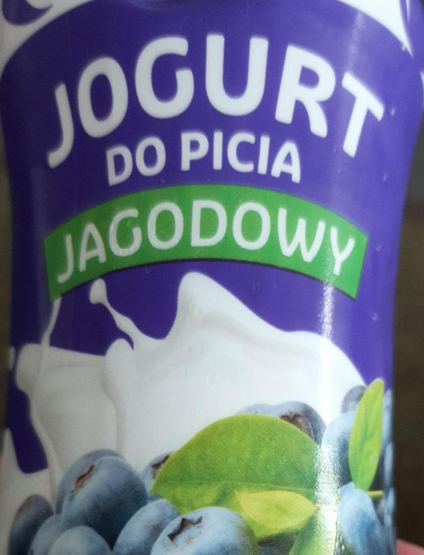 Fotografie - Jogurt do picia jagodowy Carrefour