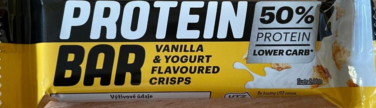 Fotografie - Protein Bar 50% Crisps Vanilla & Yogurt flavoured Crisps