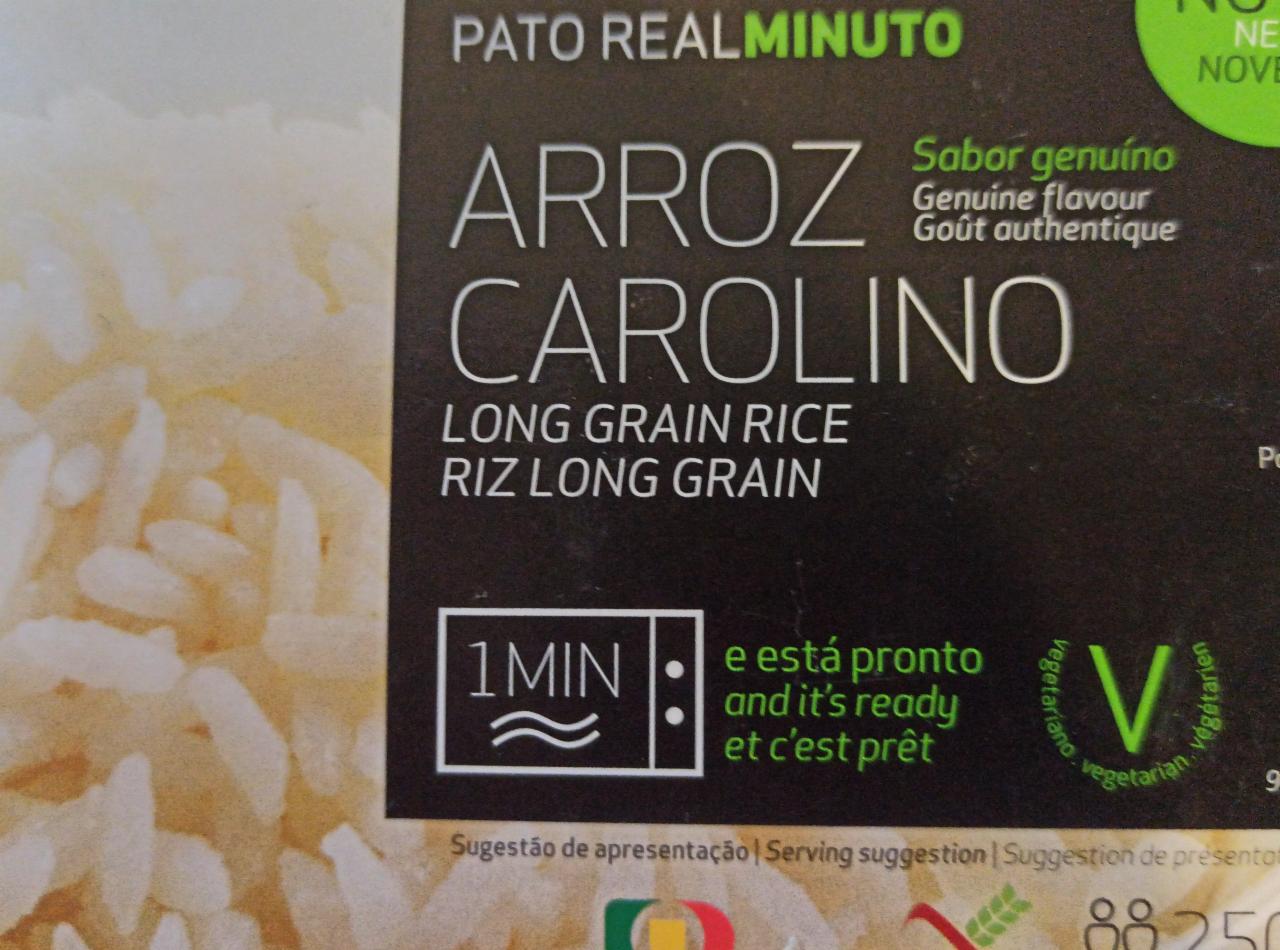 Fotografie - Arroz carolino (portugalská rýže) Pato Real
