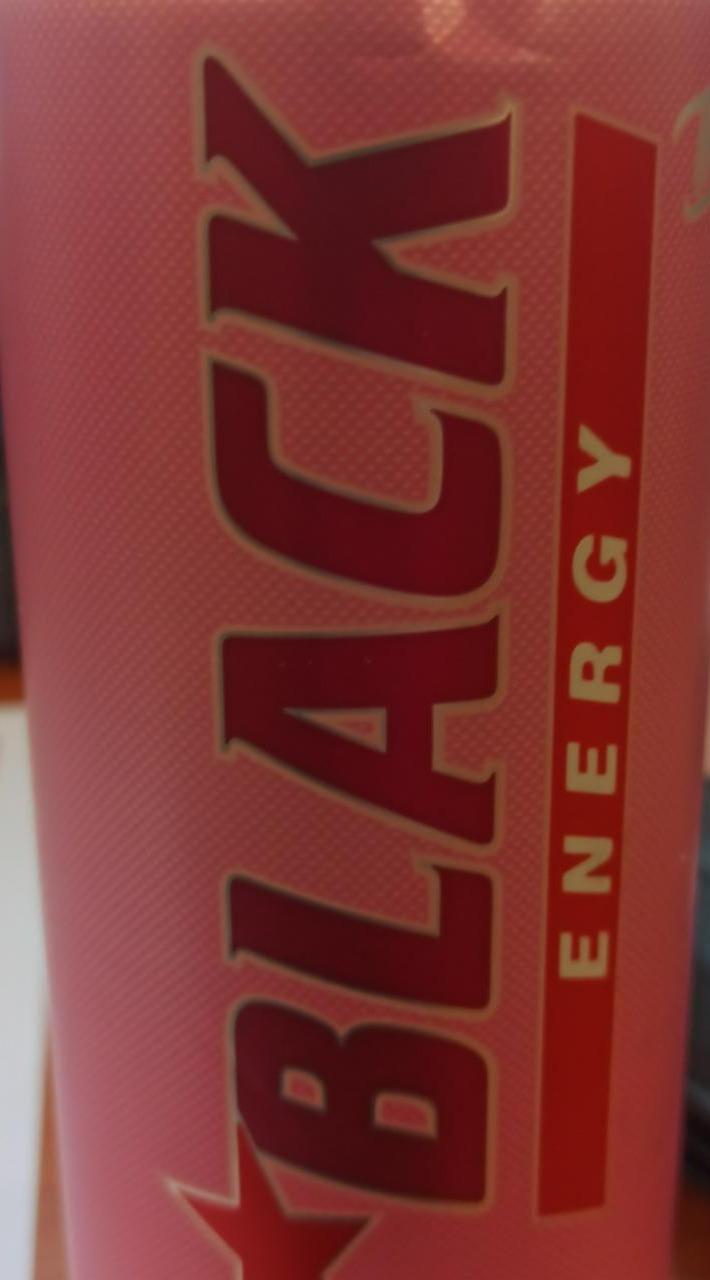 Fotografie - Energy drink Pink strawberry Black