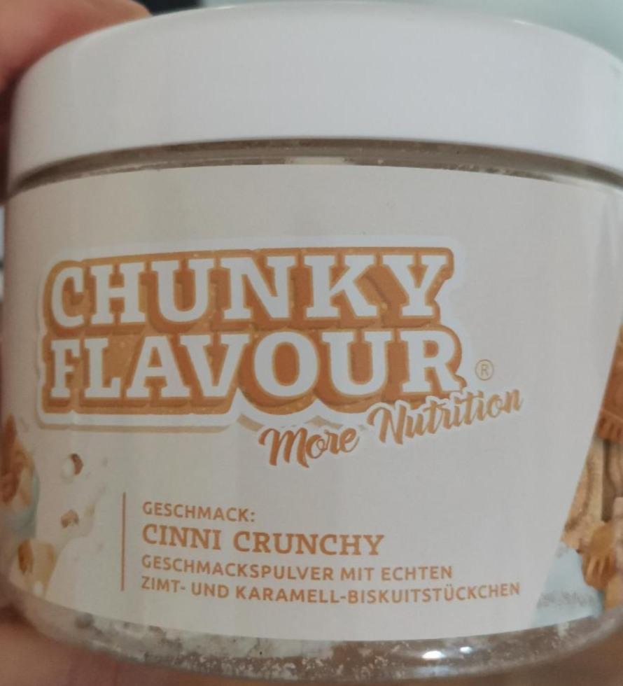 Fotografie - Chunky Flavour Cinni Crunchy More Nutrition
