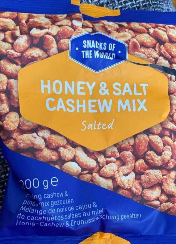 Fotografie - Honey & Salz Cashew mix Snacks of the world