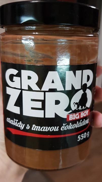 Fotografie - Grand Zero arašídy s tmavou čokoládou Big Boy
