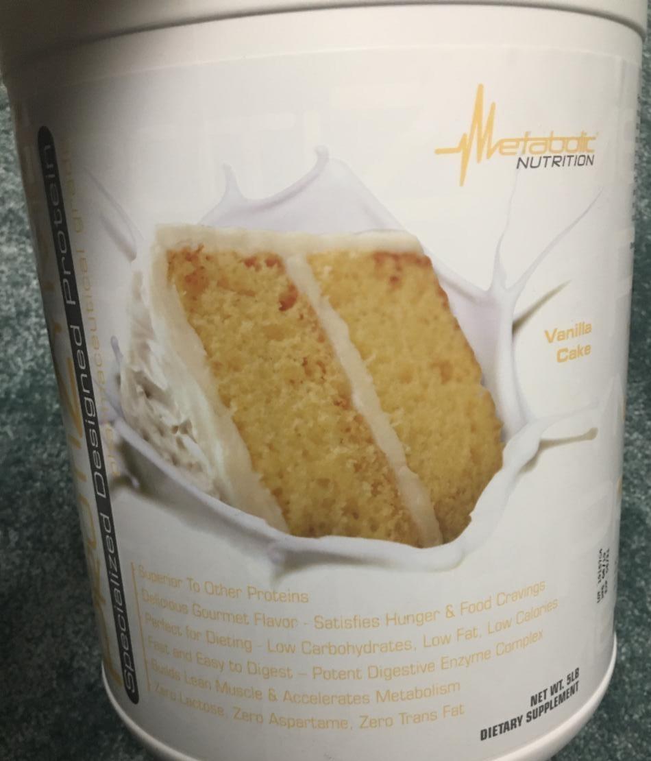 Fotografie - protizyme vanilla cake