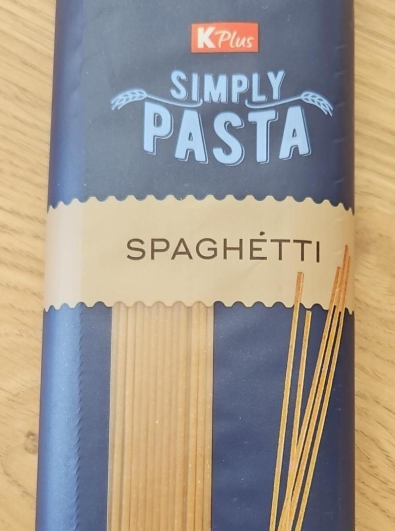 Fotografie - Simply pasta Spaghetti KPlus