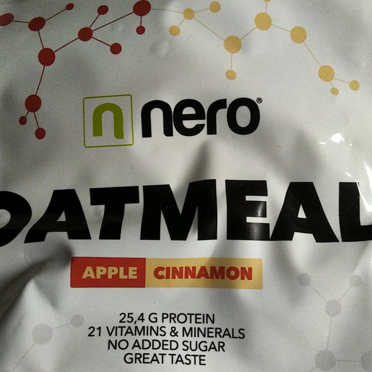 Fotografie - oatmeal apple cinnamon Nero