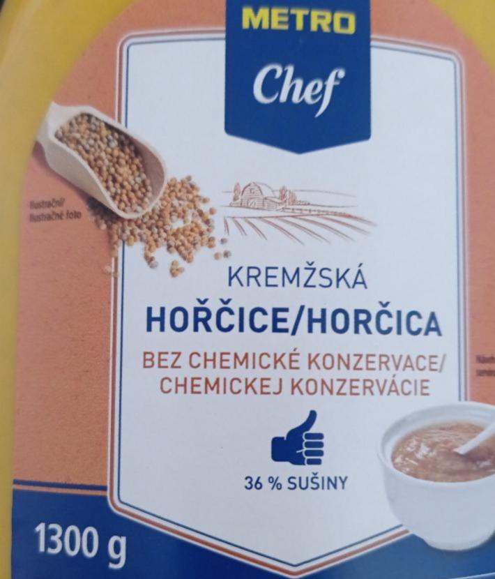 Fotografie - Kremžská hořčice Metro Chef