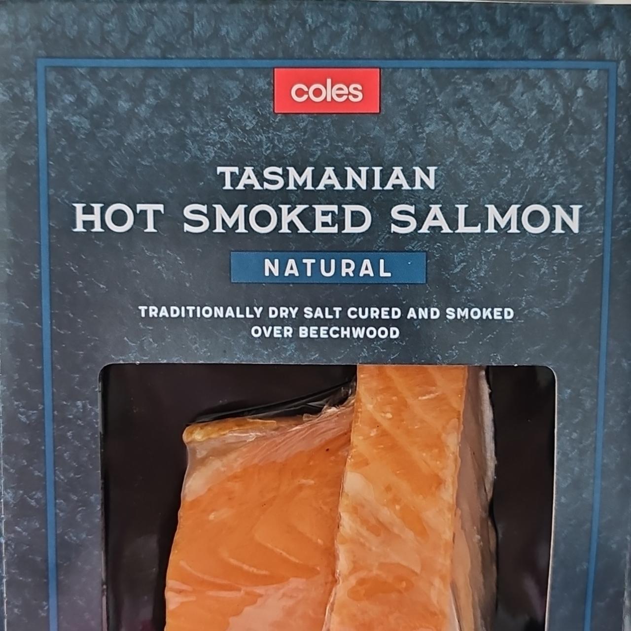 Fotografie - Tasmanian Hot smoked salmon natural Coles
