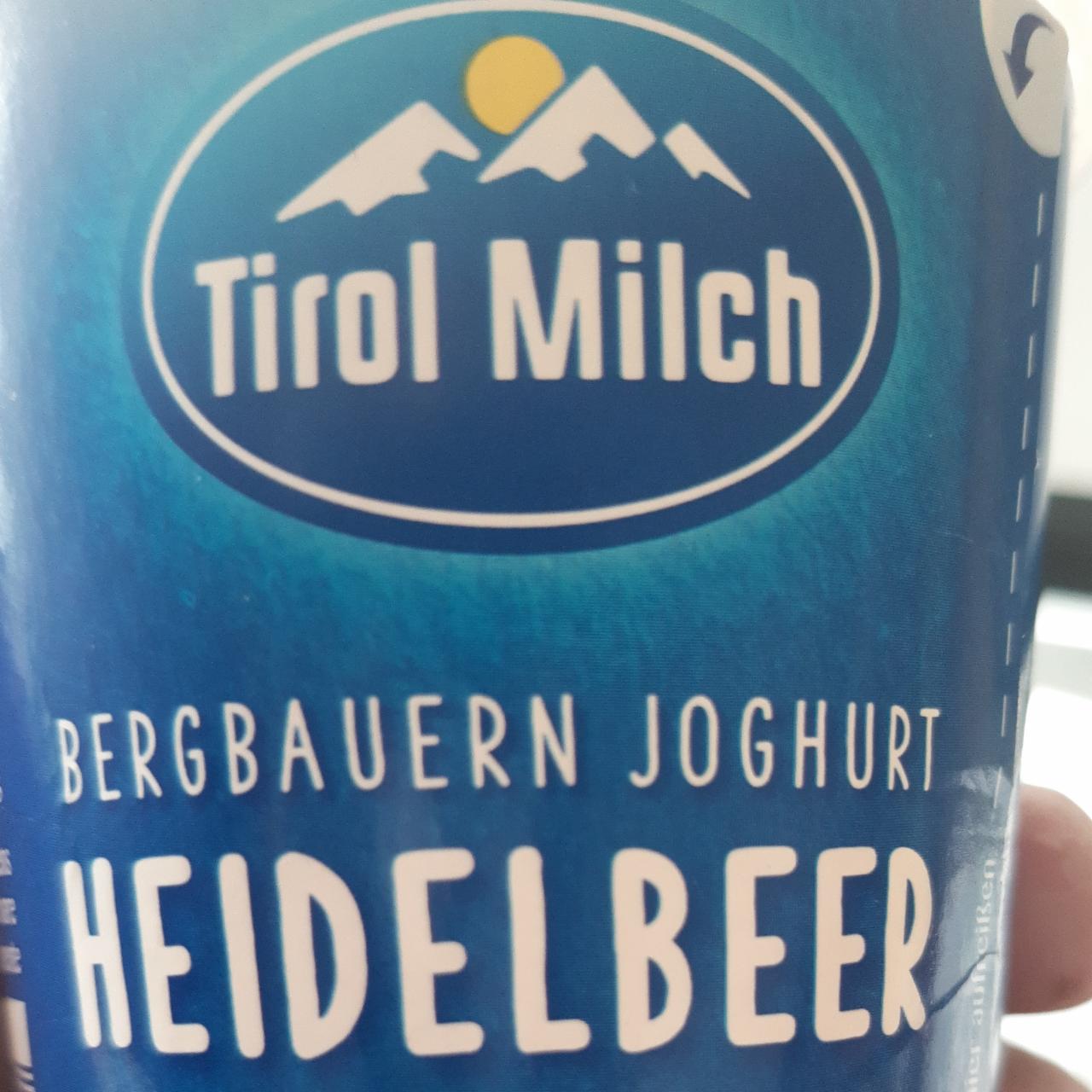 Fotografie - Bergbauern joghurt Heidelbeer Tirol Milch