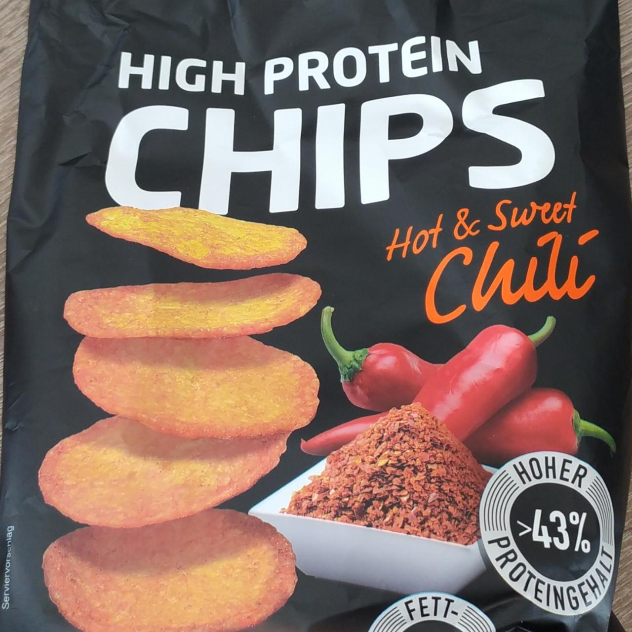 Fotografie - High Protein Chips Hot & Sweet Chili Layenberger