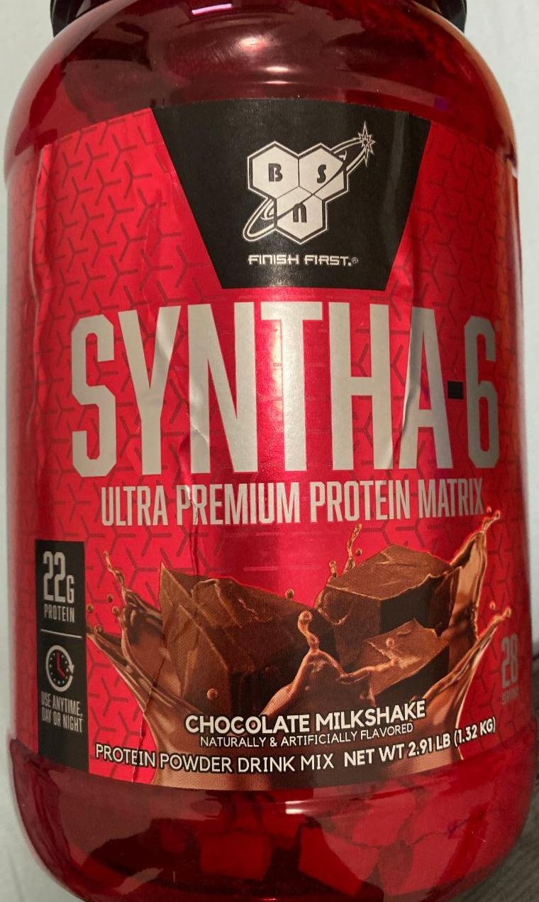 Fotografie - Syntha 6 Ultra Premium Protein Matrix Chocolate Milkshake BSN