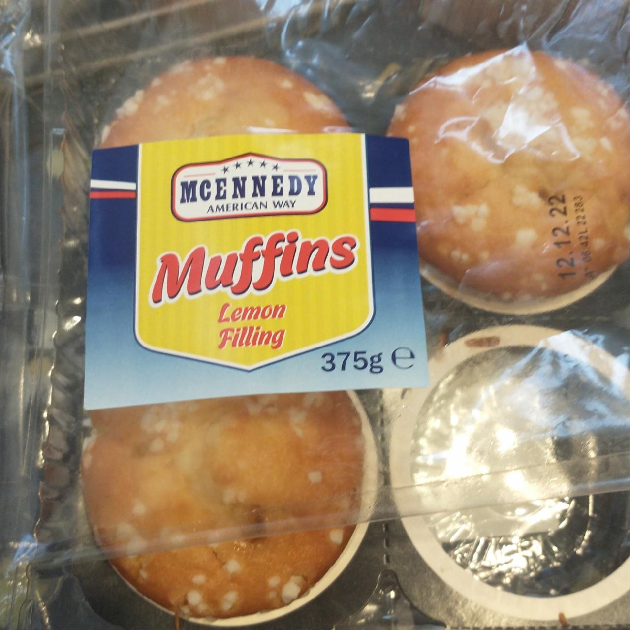 Fotografie - Muffins Lemon Filling McEnnedy American Way