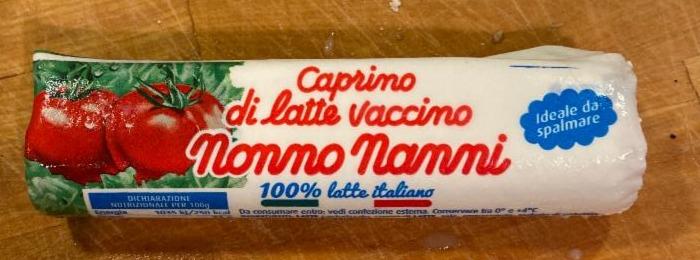 Fotografie - Caprino di latte vaccino Nonno Nanni