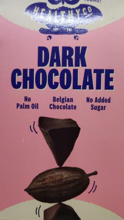 Fotografie - Sugarfree Dark Chocolate HealthyCo