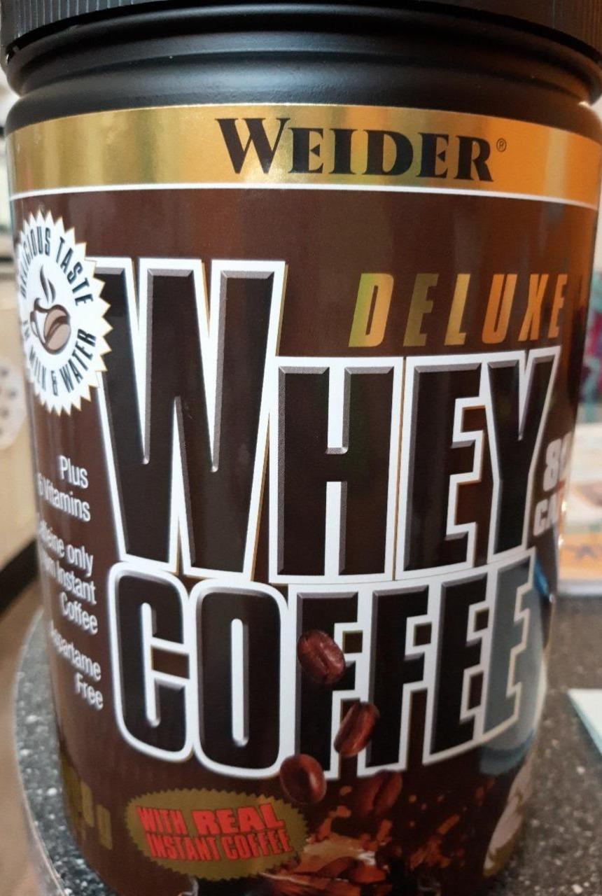Fotografie - Whey coffee protein deluxe Weider