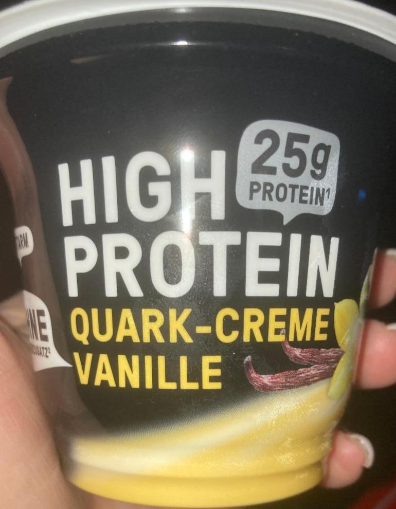 Fotografie - High protein 25g quark-creme vanille
