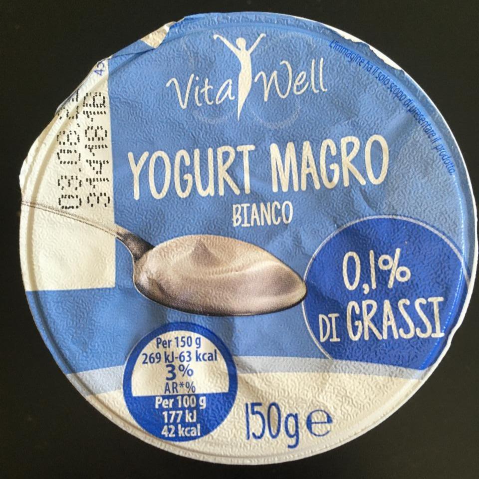 Fotografie - Yogurt Magro Bianco 0,1% Vita Well