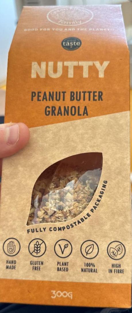 Fotografie - Peanut butter granola Nutty
