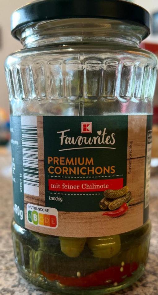 Fotografie - Premium Cornichons mit feiner Chilinote K-Favourites