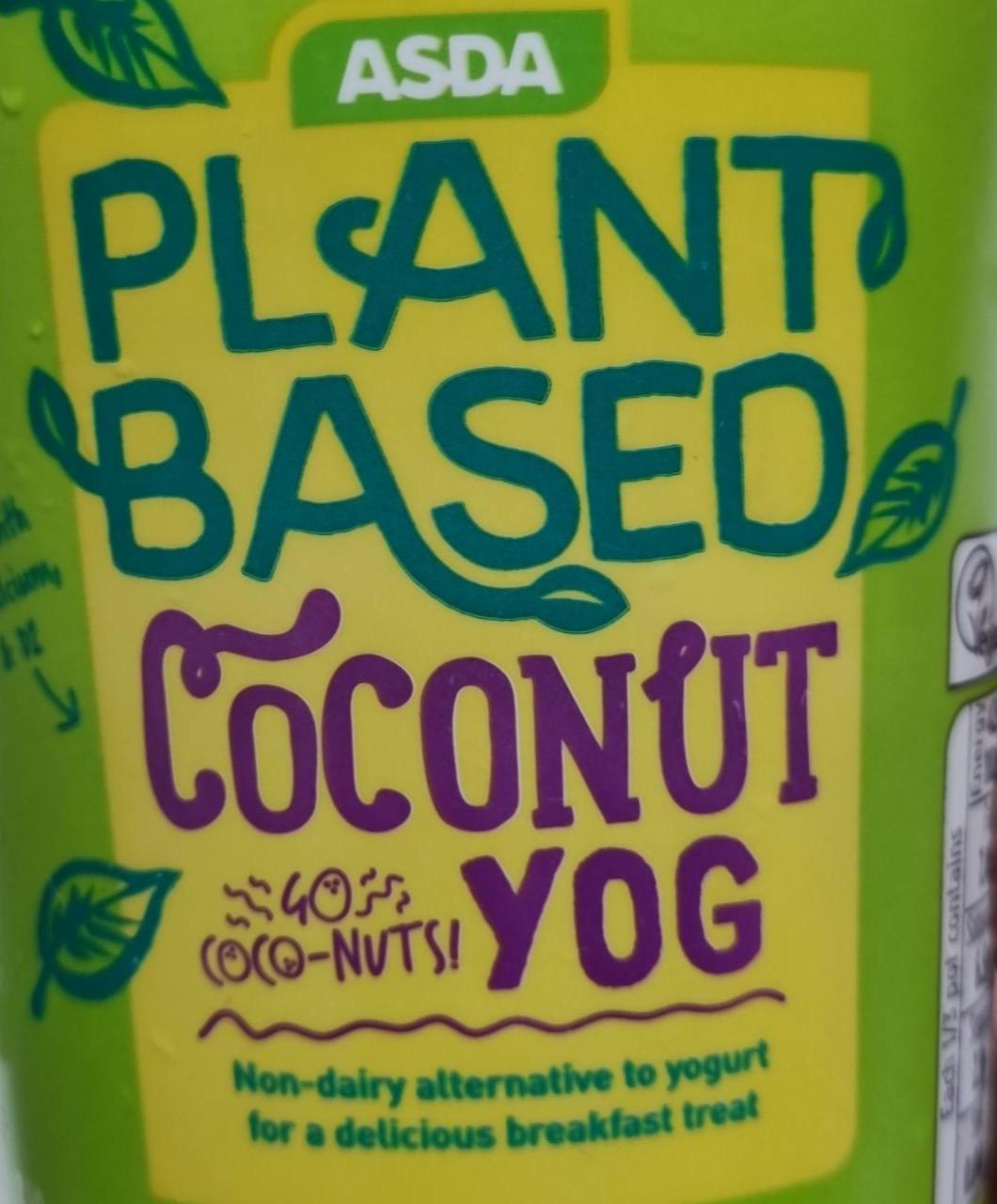 Fotografie - Plant based coconut yog Asda