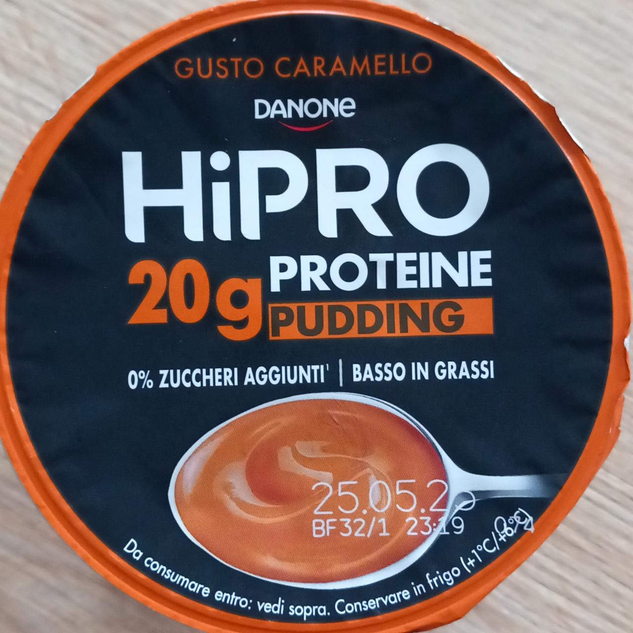 Fotografie - HiPro Proteine Pudding Gusto Caramello Danone