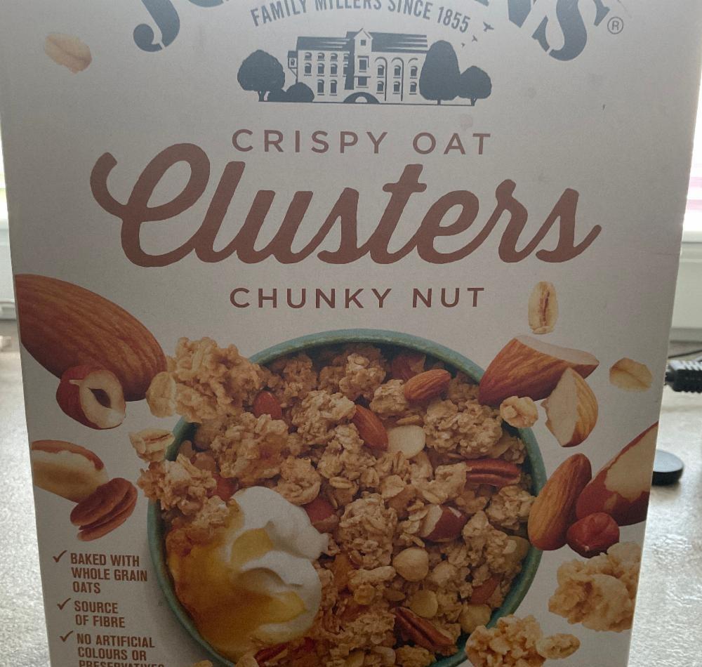 Fotografie - Crispy oat clusters chunky nut Jordans