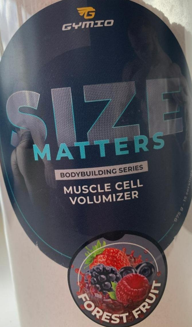 Fotografie - Size matters Muscle cell volumizer Forest fruit Gymio