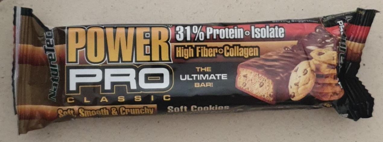 Fotografie - Power Pro 31% Protein Bar Soft Cookies NatureTech