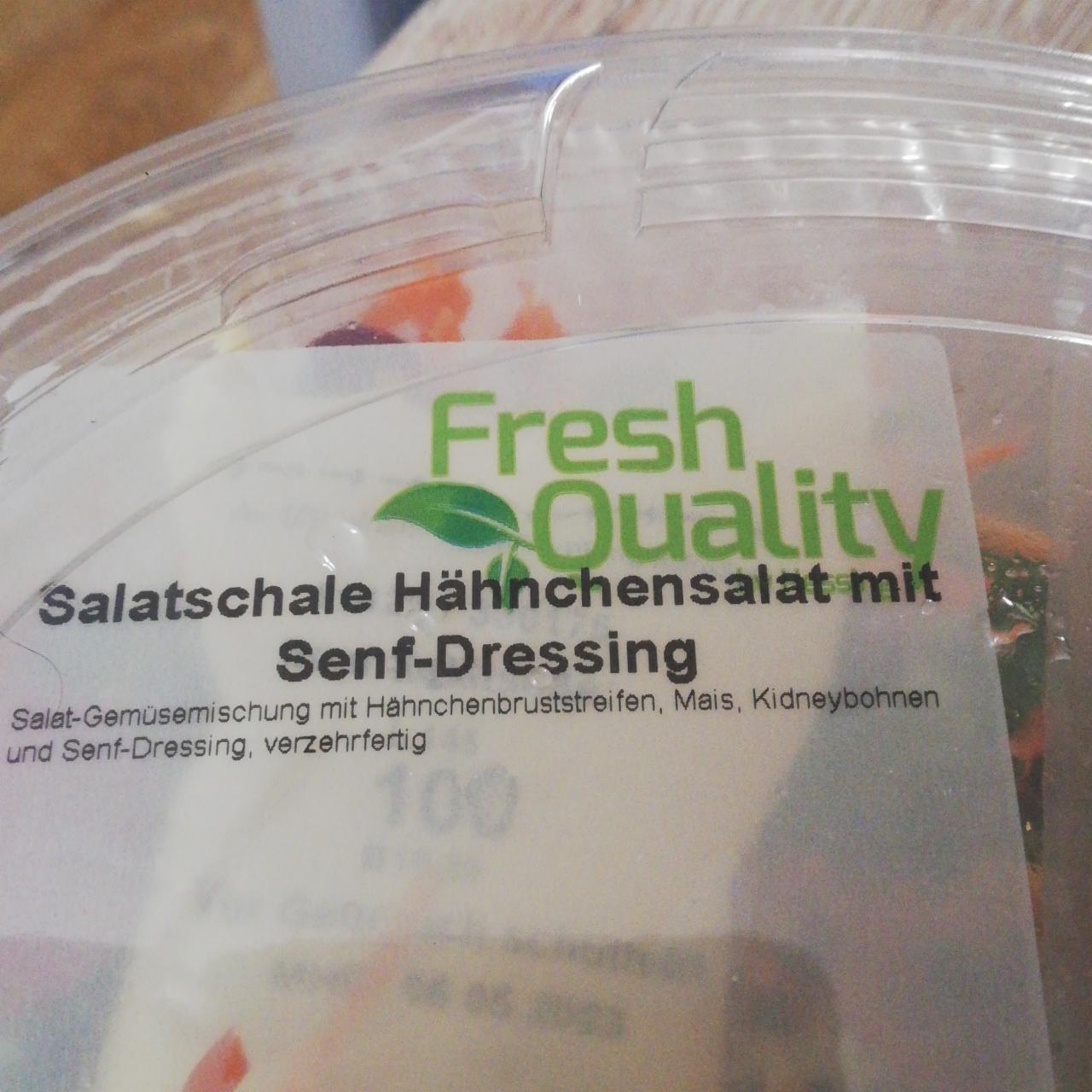 Fotografie - Salatschale Hähnchensalat mit Senf-Dressing Fresh Quality