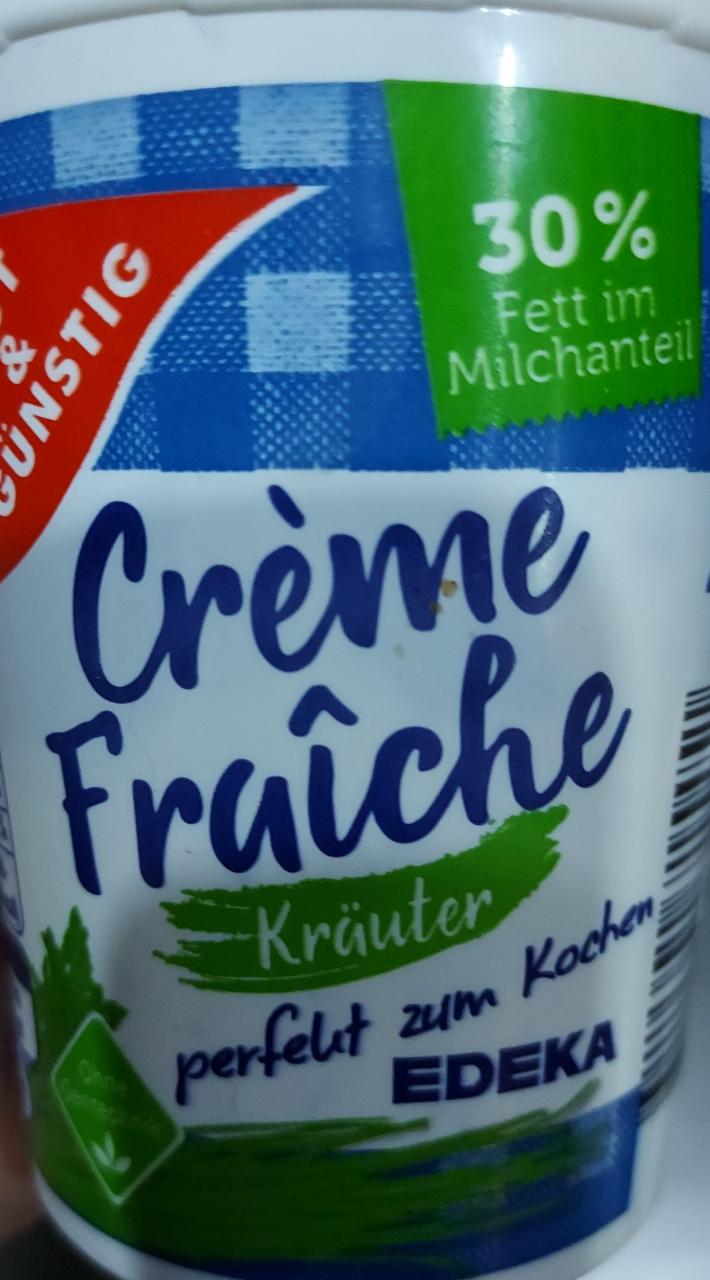 Fotografie - Crème Fraîche Kräuter 30% fett Gut & Günstig