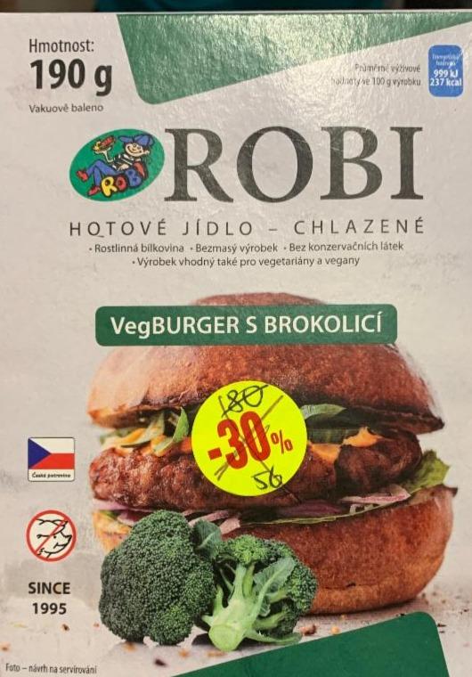 Fotografie - Robi vegburger s brokolici 