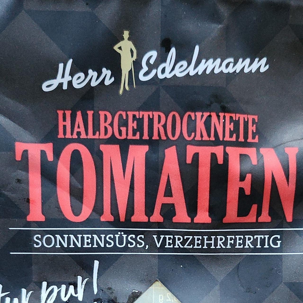 Fotografie - Halbgetrocknete Tomaten Herr Edelmann