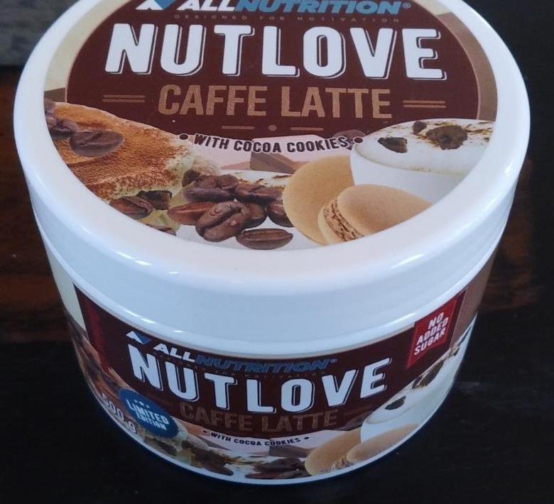 Fotografie - Nutlove Caffe Latte with Cocoa Cookies AllNutrition