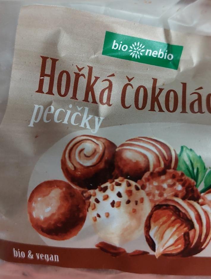 Fotografie - Hořká čokoláda pecičky Bio nebio
