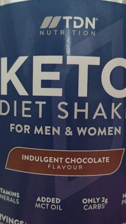 Fotografie - Keto diet shake indulgent chocolate TDN Nutrition